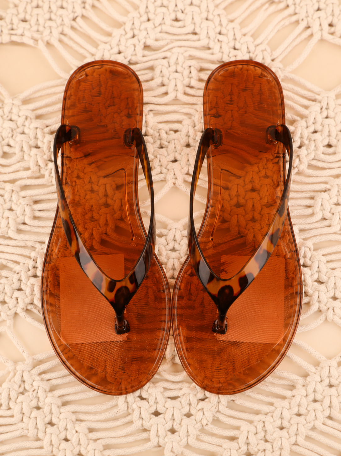 Tortoise Waterproof Jelly Flip Flop