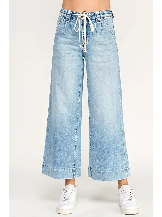 High Rise Comfort Trouser Wide Leg Jean