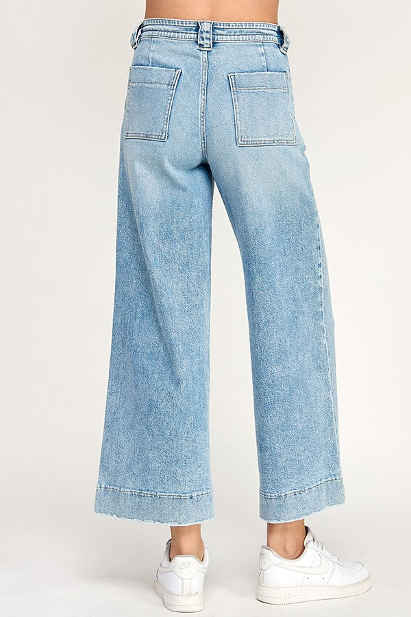 High Rise Comfort Trouser Wide Leg Jean