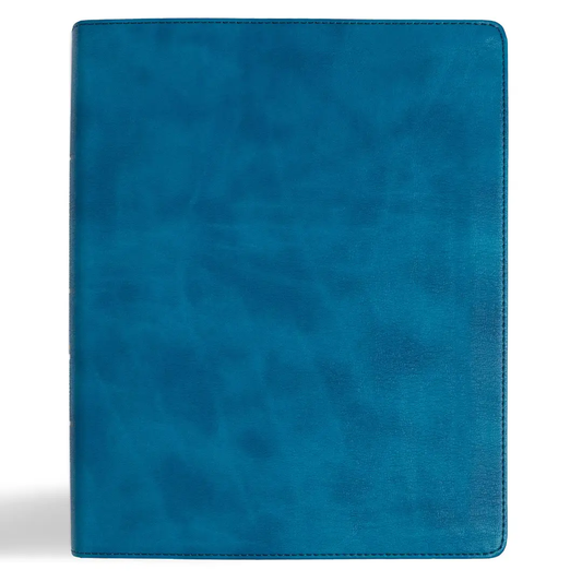 CSB Notetaking Bible Leathertouch- Blue