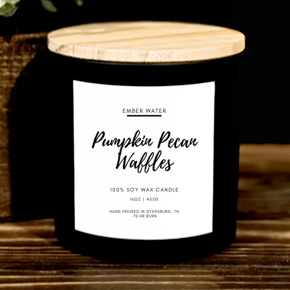 Ember Water 16 oz Candle