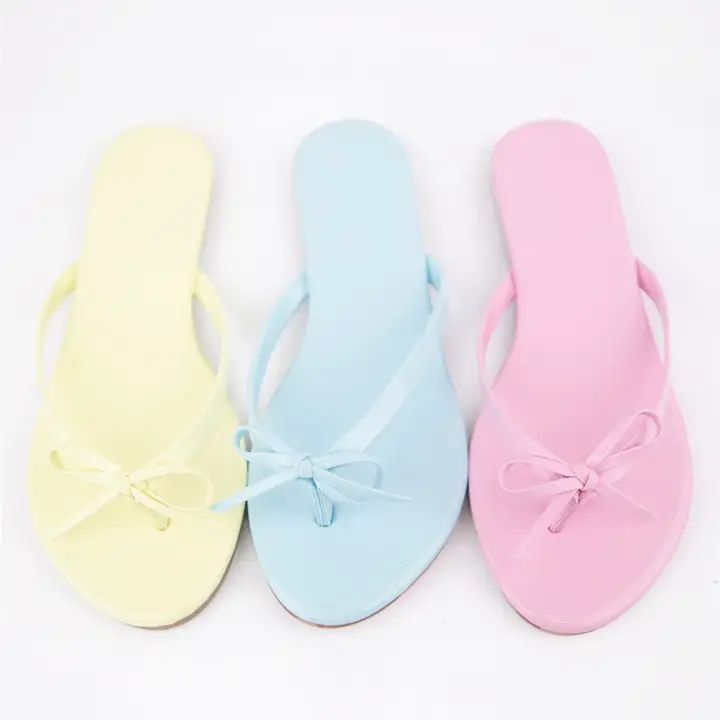 Thin Strap Bow Detail Sandals