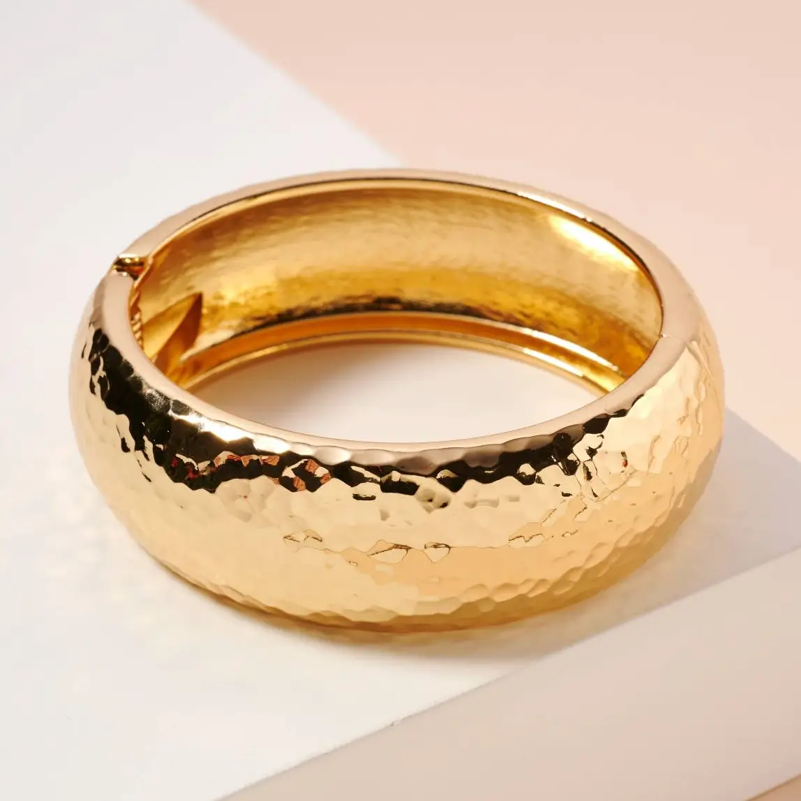 Alloy Cuff Bracelet 18K Gold
