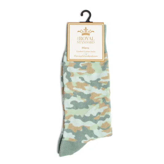 Mens Camo Sock