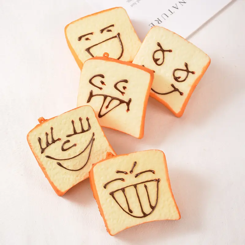Soft Expression Toast Magnetic Squishy