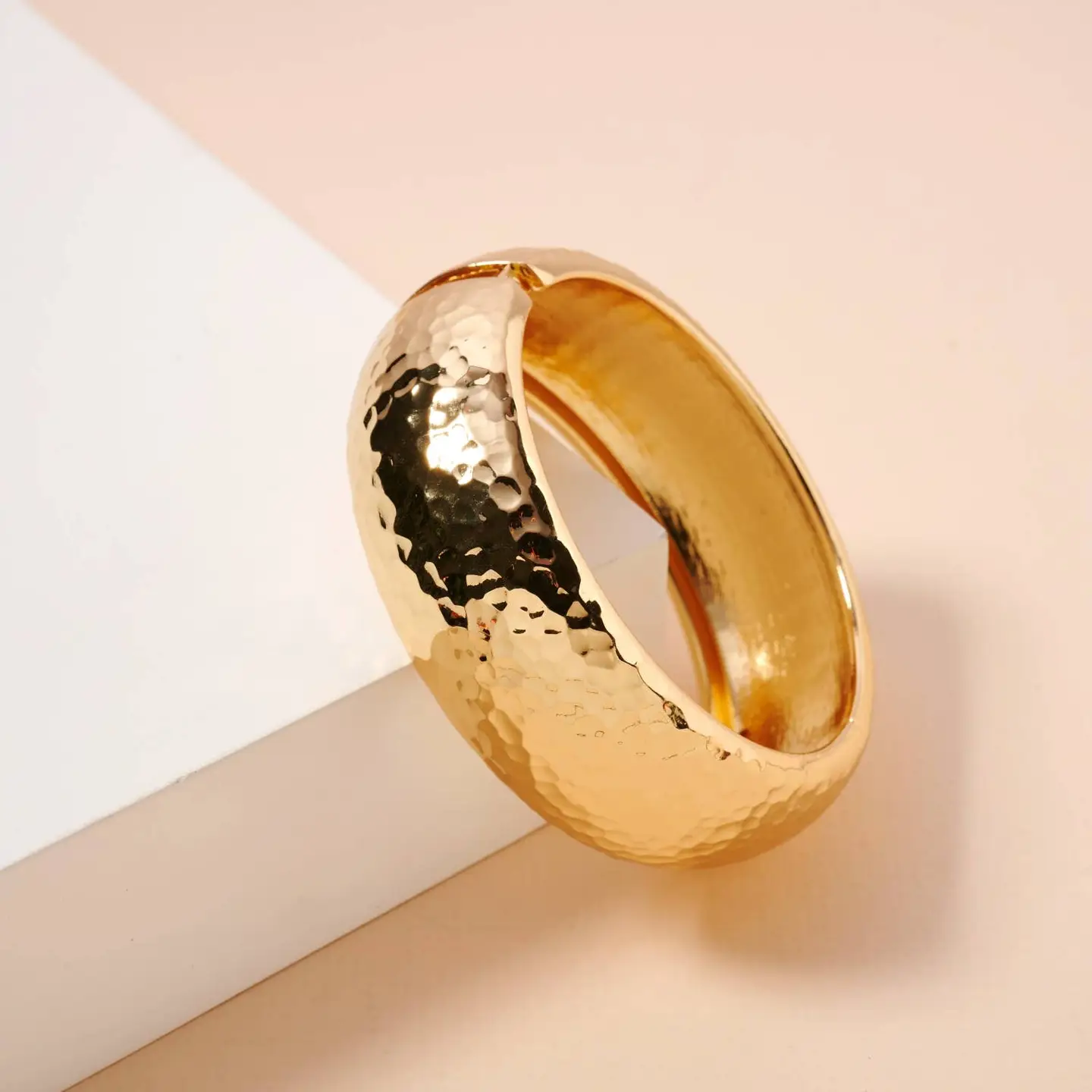 Alloy Cuff Bracelet 18K Gold