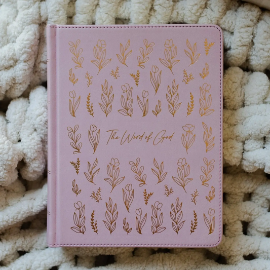 Lilac Wildflowers | Esv Single Column Journaling Bible