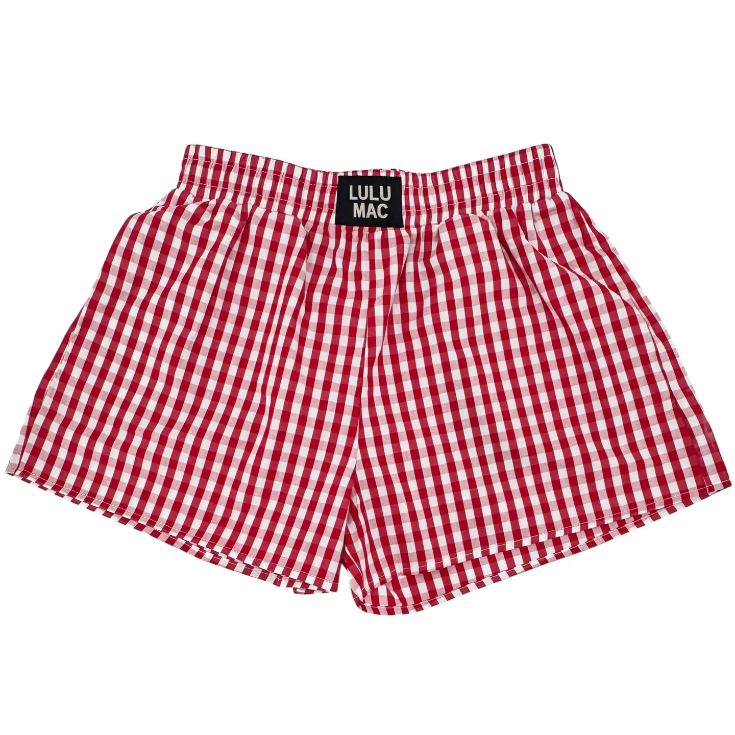 Lulu Mac Boxer- Red Gingham