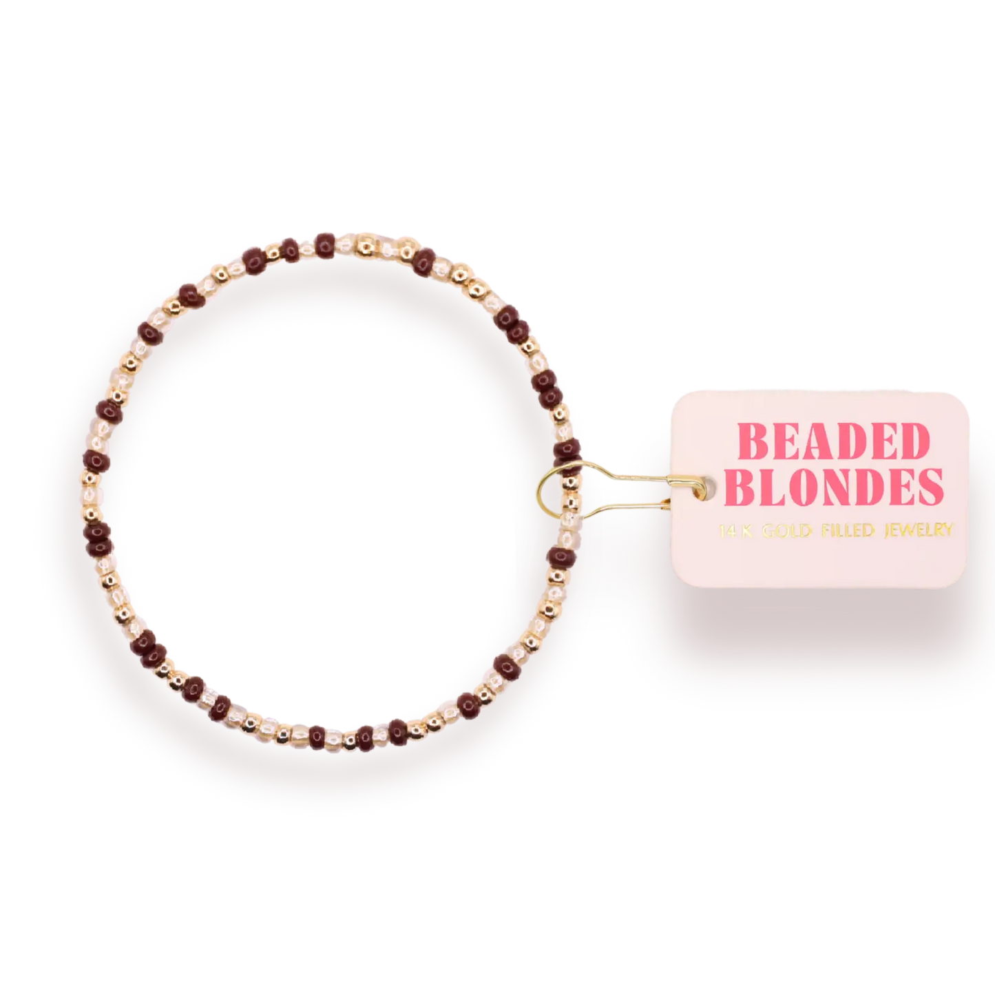 Beaded Blondes Cinnamon Spice Sprinkle Bracelet