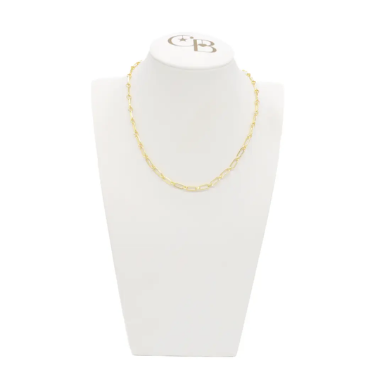 Gold Paige Necklace 18"