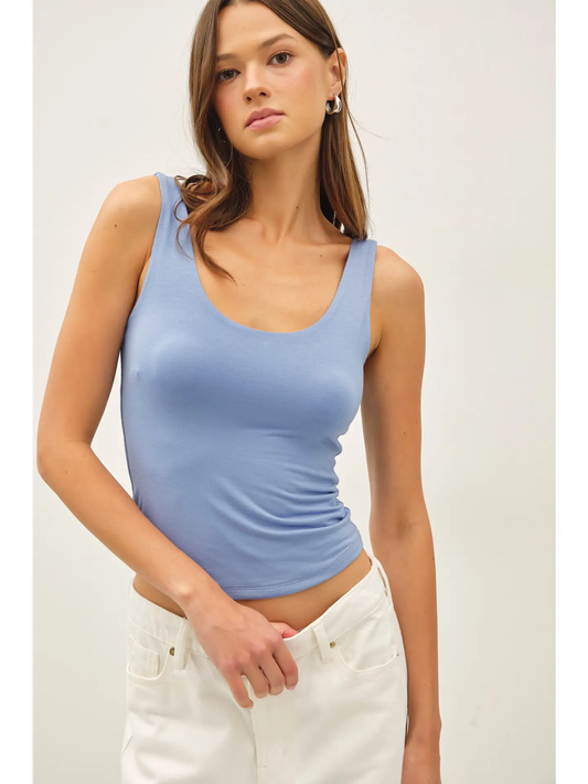 Basic Scoop Neck Tank
