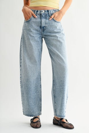 Barrel Jean - Light Denim