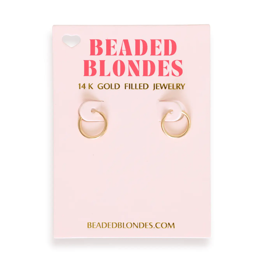 Beaded Blondes Lexi Gold Endless Hoop