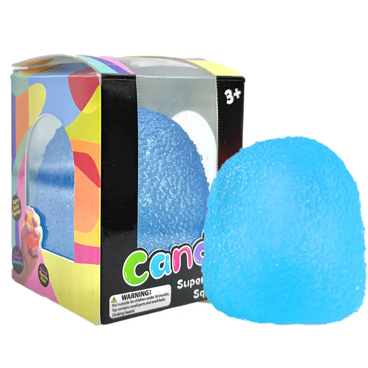 PREORDER Blue Textured Gumdrop Squishy