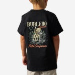 Burlebo Youth Short Sleeve Tee Field Companion - Black