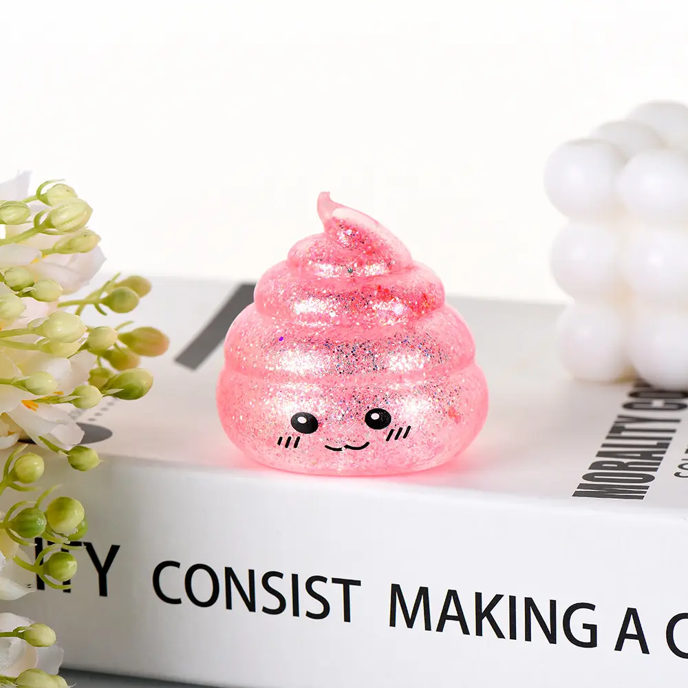 Glitter Poop Squishy