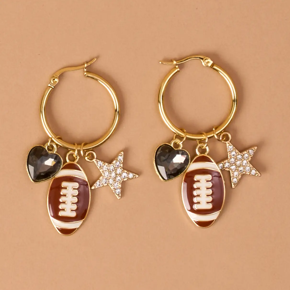 Game Day Hoop Earrings