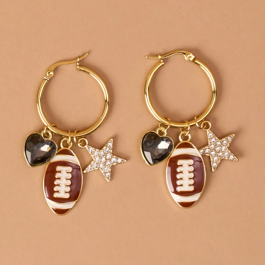 Game Day Hoop Earrings