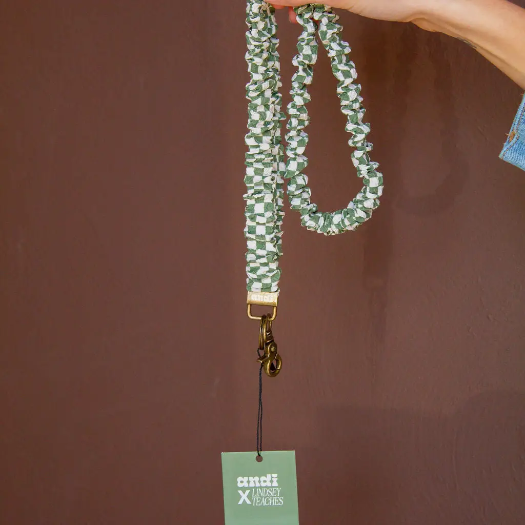Shop Andi Lindsey Checked Lanyard
