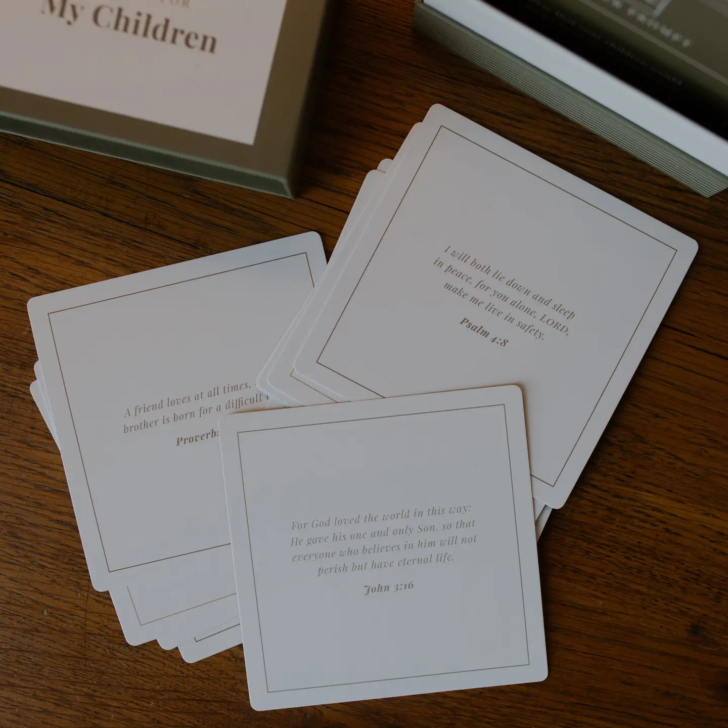 Prayers For My Children Verse Card Set