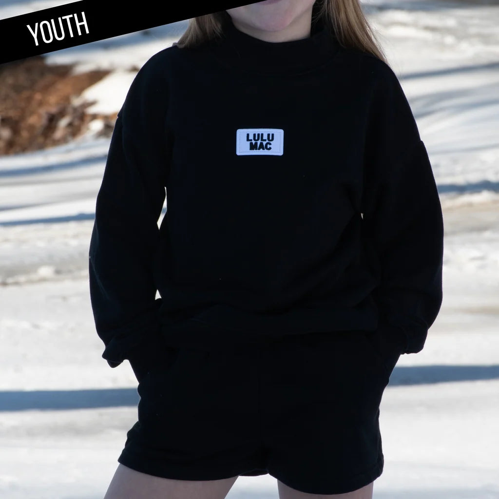 Lulu Mac Youth Longsleeve Terry Cloth Top