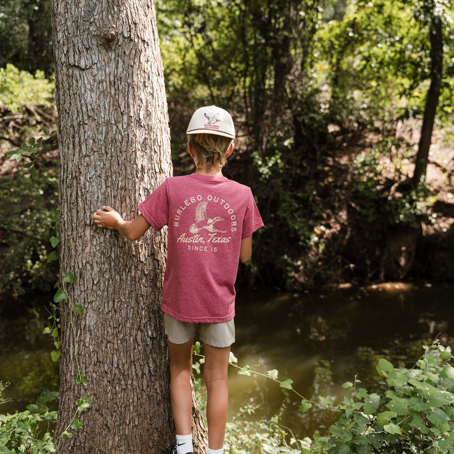 Classic Duck Heather Red Youth