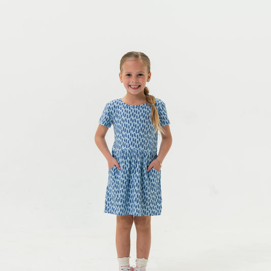 Burlebo Girls Bluebonnet Moxie Dress