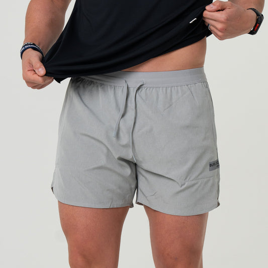 Burlebo Training Short - Light Grey