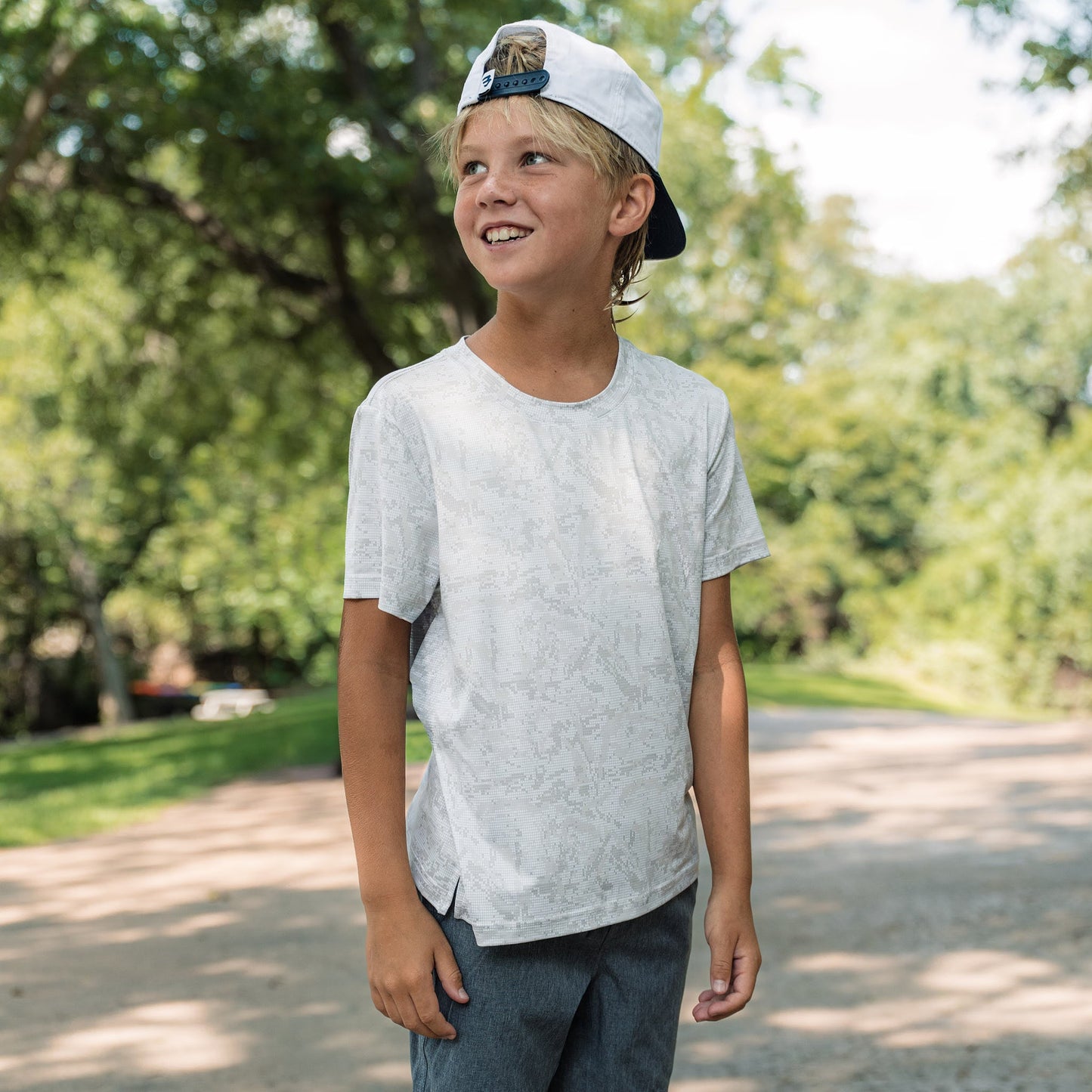 Burlebo Youth Digi Camo Go To Tee