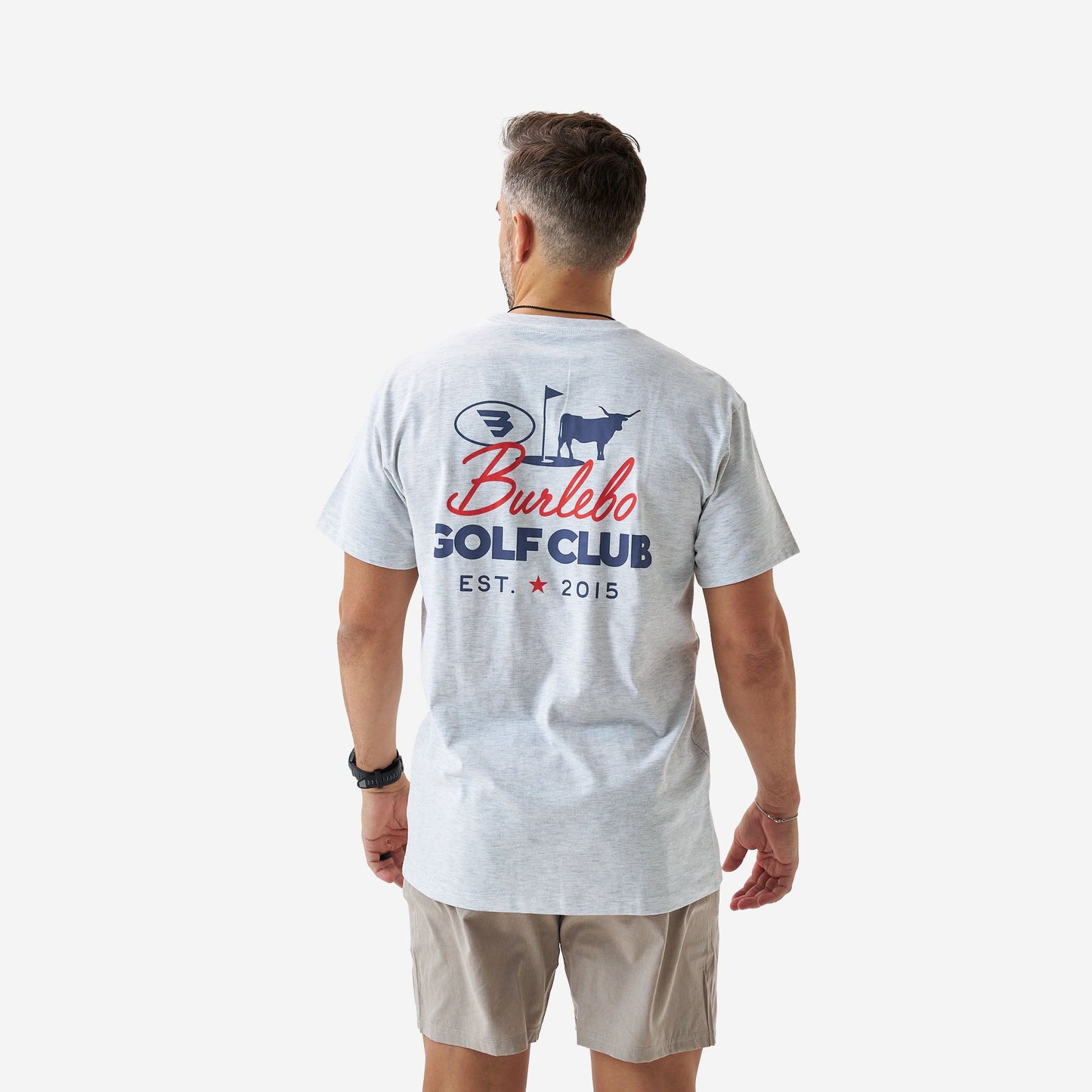 Burlebo Golf Club Ash Grey Tee