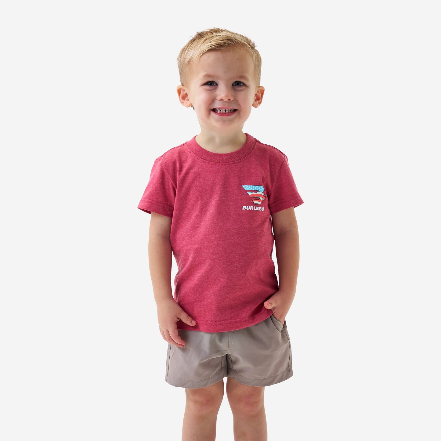 Burlebo Youth American Dogs Crimson Tee
