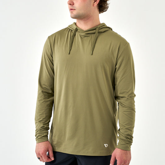 Burlebo Sea Breeze Green Performance Hoodie