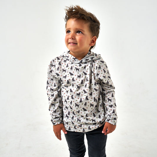 Burlebo Youth Ducks & Dogs Performance Hoodie