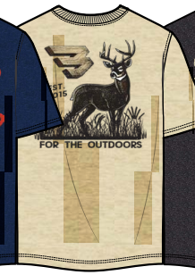 Burlebo Youth  For The Outdoors Tee