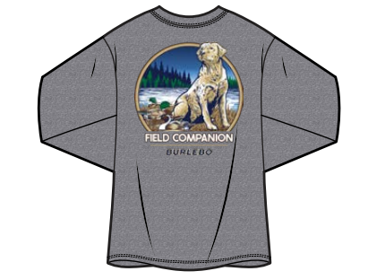 Burlebo Youth Dark Grey Filed Companion Long Sleeve