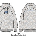 Burlebo Youth - Vintage Washed Graphic Hoodie - Pray