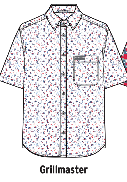 Burlebo Grill Master Button Up