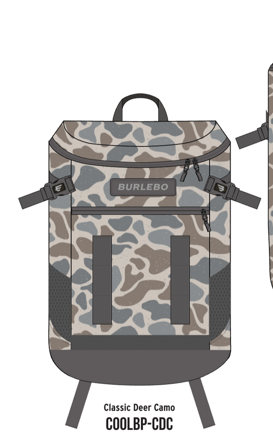 Burlebo Classic Camo Cooler Backpack