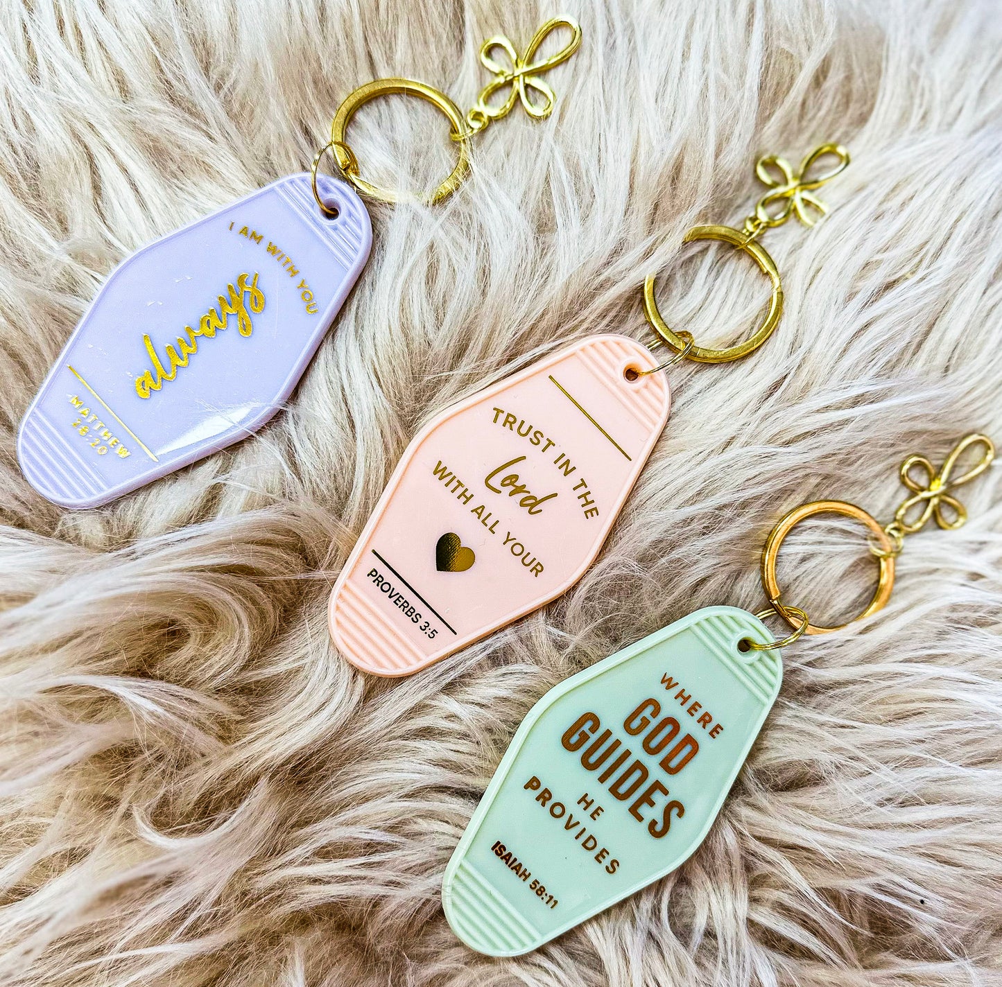 Scripture keychain