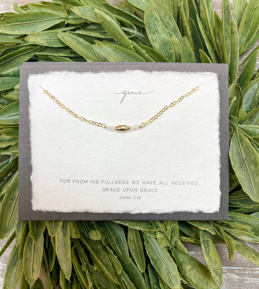 Grace 14k Gold dipped Necklace