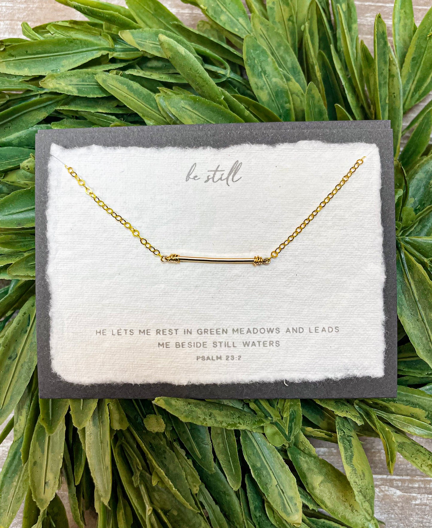 Be Still Necklace