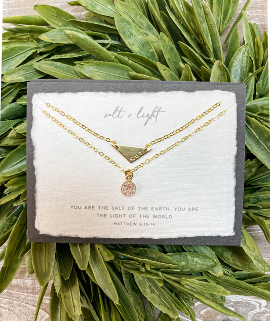 Salt + Light layered Necklace