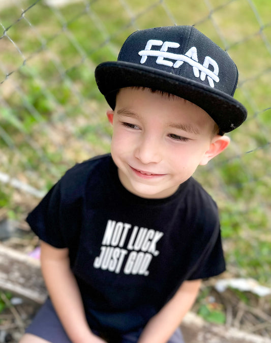 Fear Cancelled Kids Snapback Hat