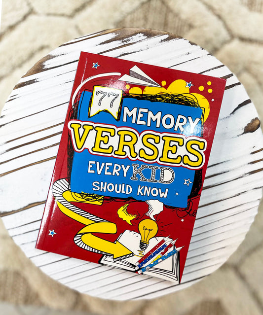 Kids-Memory Verse Book