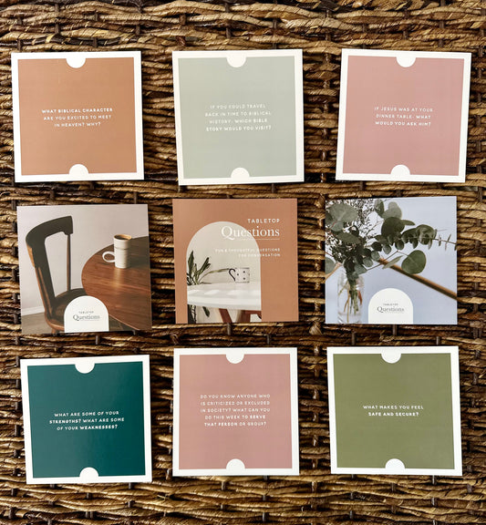 Tabletop Conversation Cards