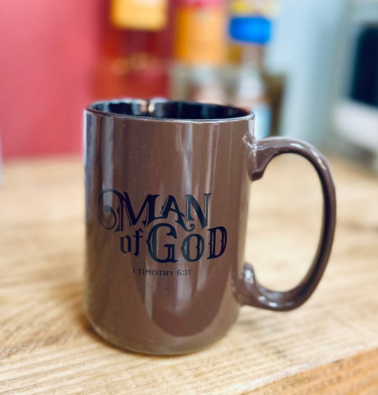 Man of God coffee mug