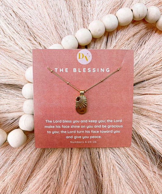 The Blessing 14k gold