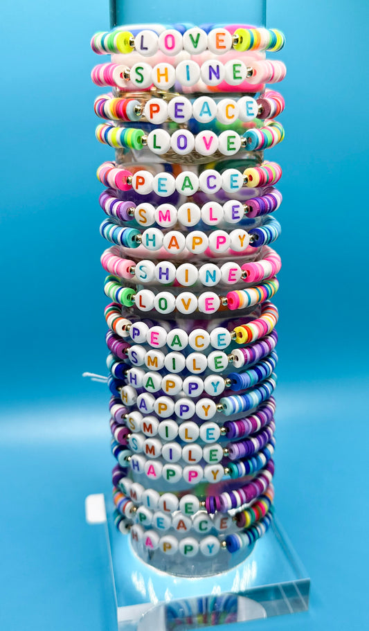 Kids rainbow bracelet