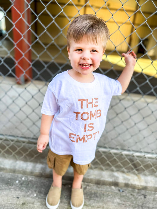 The Tomb is Empty Toddler Tee
