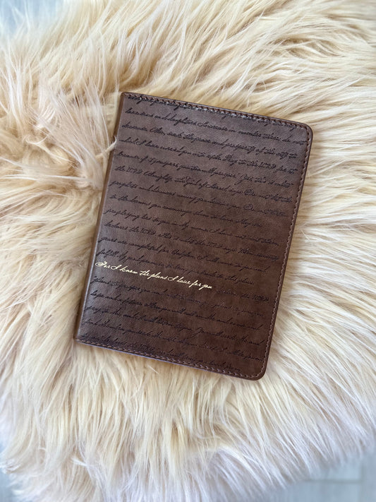 I know the plans Leather Journal